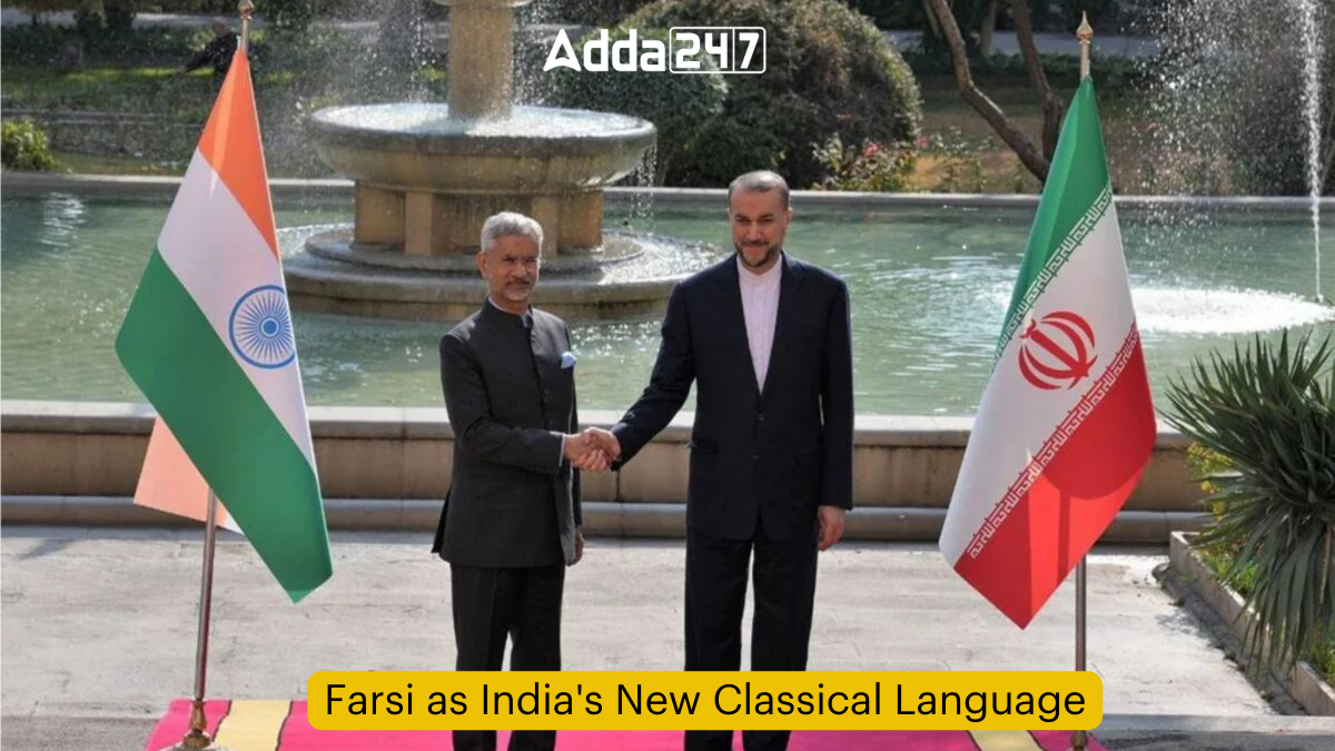 Farsi as Indias New Classical Language