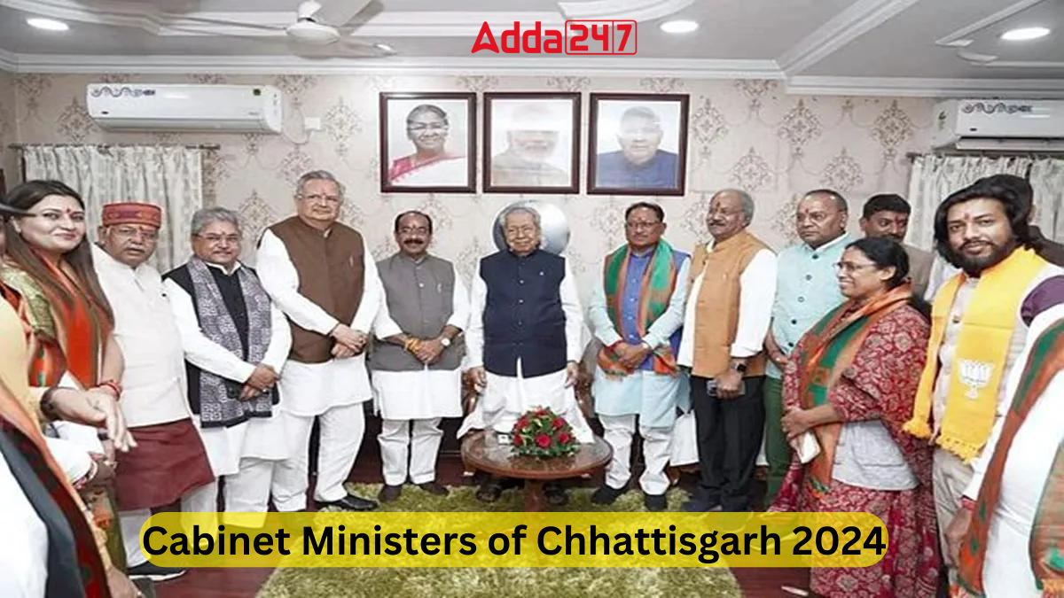 Cabinet Ministers of Chhattisgarh 2024