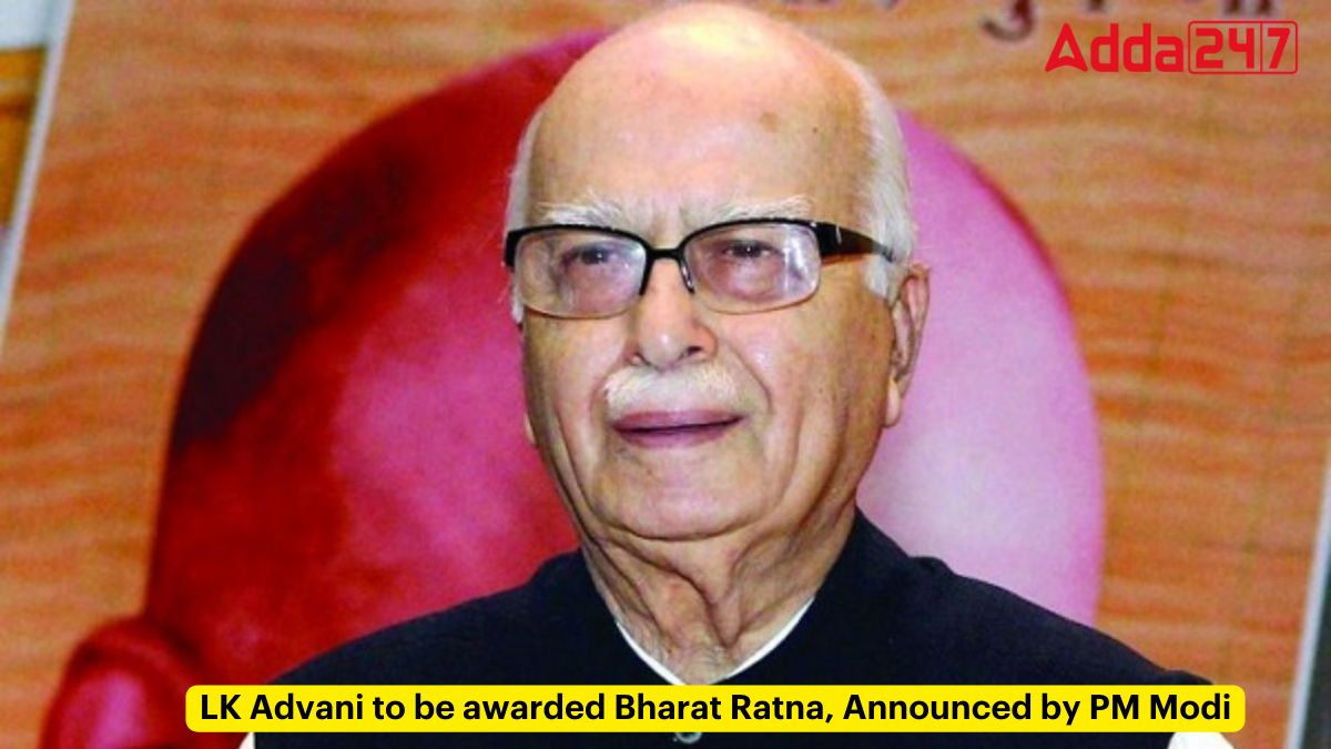 LK Advani to be awarded Bharat Ratna Announced by PM Modi