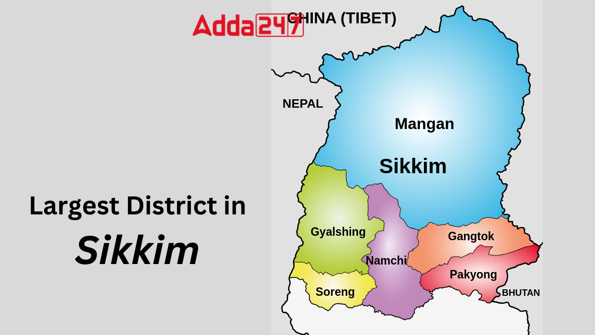 Largest District in Sikkim