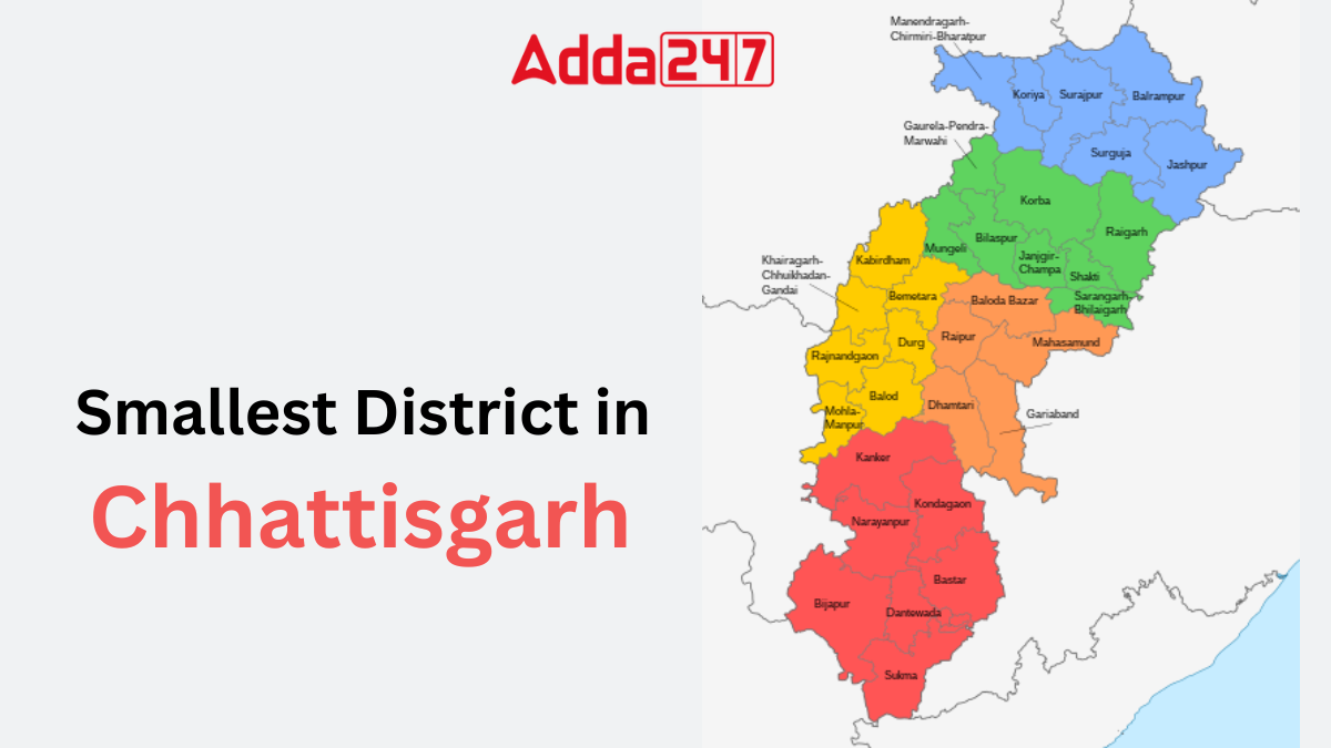 Smallest District in Chhattisgarh