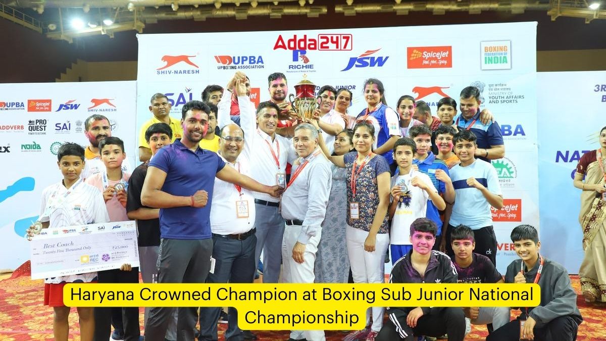 Haryana Crowned Champion at Boxing Sub Junior National Championship