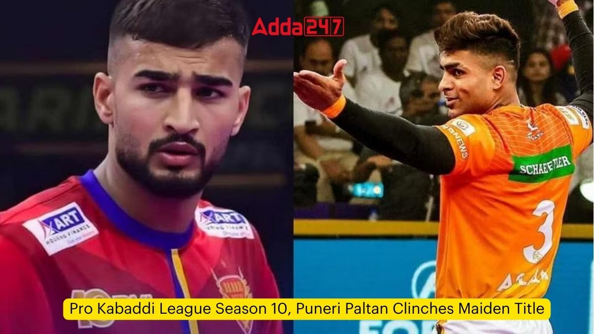 Pro Kabaddi League Season 10 Puneri Paltan Clinches Maiden Title