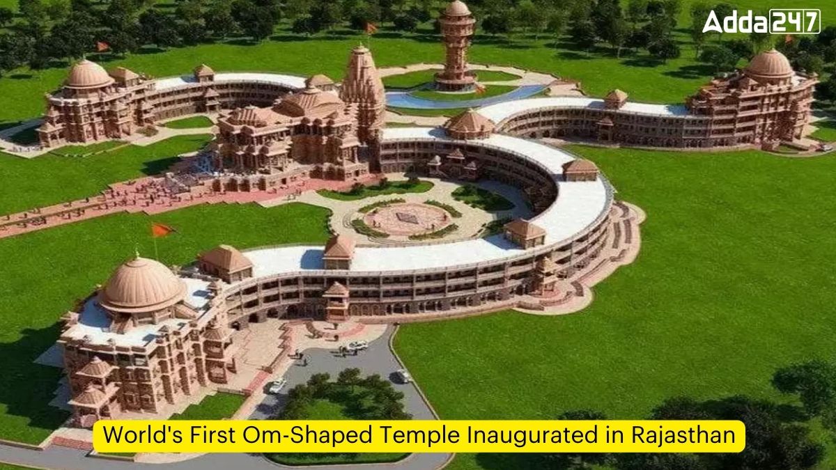 Worlds First Om Shaped Temple Inaugurated in Rajasthan