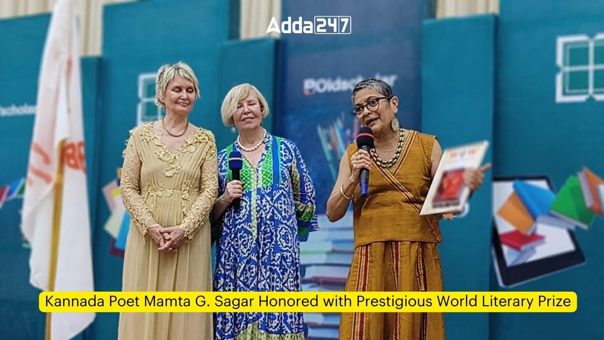 Kannada Poet Mamta G. Sagar Honored with Prestigious World Literary Prize