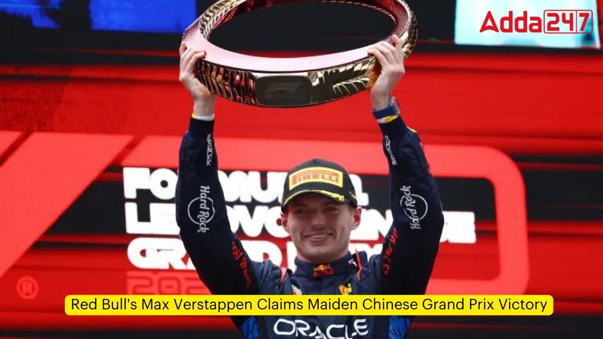 Red Bulls Max Verstappen Claims Maiden Chinese Grand Prix Victory